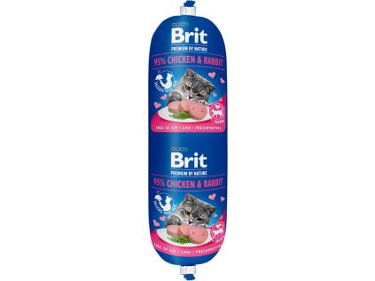 Brit Premium by Nature Sausage CAT Chicken & Rabbit 180 g