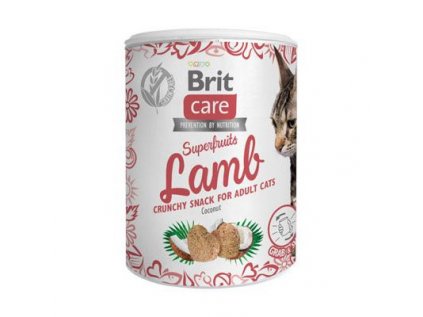 Brit Care Cat Snack Superfruits Lamb 100 g