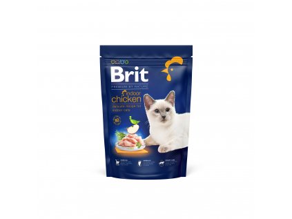 Brit Premium by Nature Cat Indoor Chicken  800 g