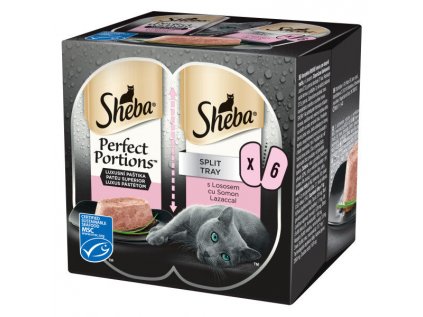 Sheba Perfect Portions S lososem 3x 75 g