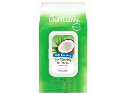 Tropiclean čistící ubrousky na uši (50pcs)