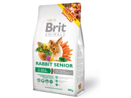 Brit Animals RABBIT SENIOR Complete 300 g