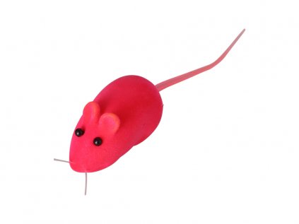 Huhubamboo myš červená 6 cm bal. 85 ks