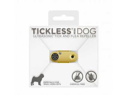 Tickless Mini dog nabíjecí - zlaté
