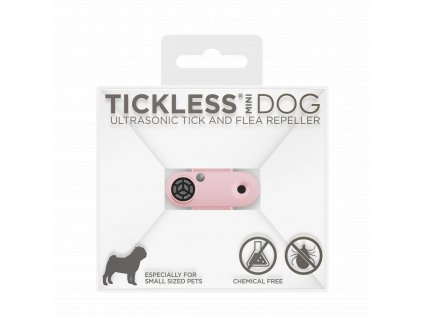 Tickless Mini dog nabíjecí – růžový