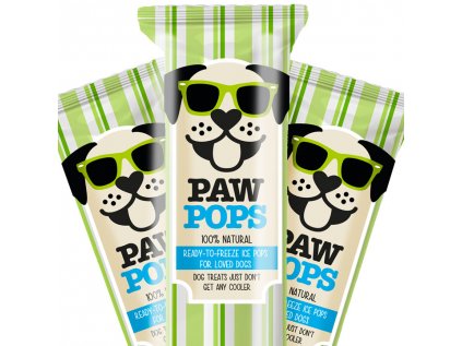 Woof & Brew Paw Pops Zmrzlina pro psy a kočky 6 x 50 ml
