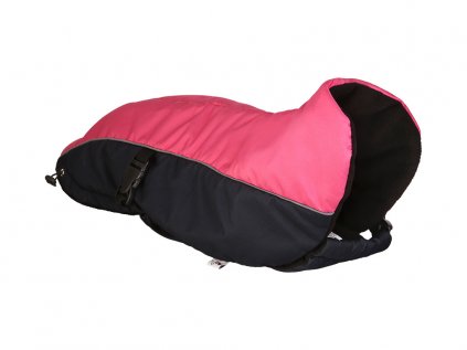 Huhubamboo kabátek Komfort růžový 46 cm