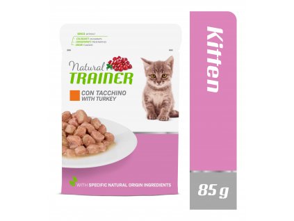 Kapsička Natural Trainer Cat K&Y krůta 85 g