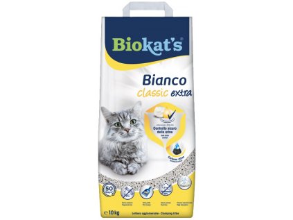 Podestýlka BIOKAT'S BIANCO EXTRA CLASSIC 10 kg
