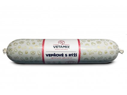 Vetamix Vepřové s rýží 850 g
