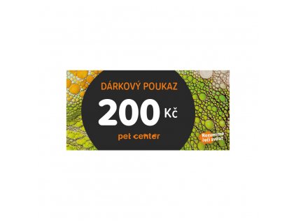 Poukázka na 200 Kč