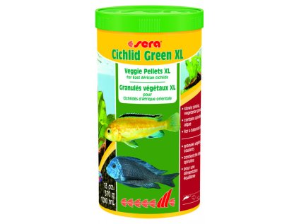 Sera - Cichlid green XL 1000 ml Nature