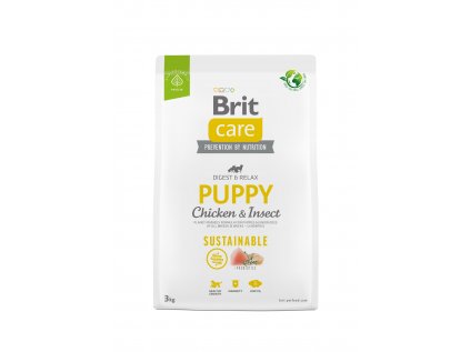 Brit Care Dog Sustainable Puppy, 3kg