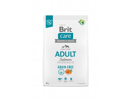 Brit Care Dog Grain-free Adult - salmon and potato 3kg