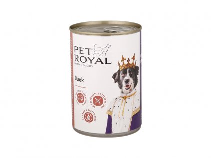Konzerva Pet Royal pro psy kachna 400 g