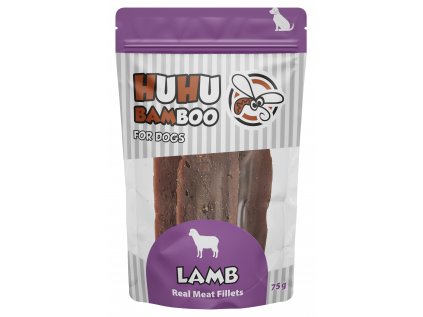 Huhubamboo Basic jehněčí filety 75 g