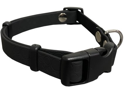 HUHUBAMBOO obojek POLYTRACE 27 - 43 cm, černý