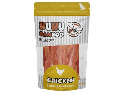 Huhubamboo Basic kuřecí prsa 75 g