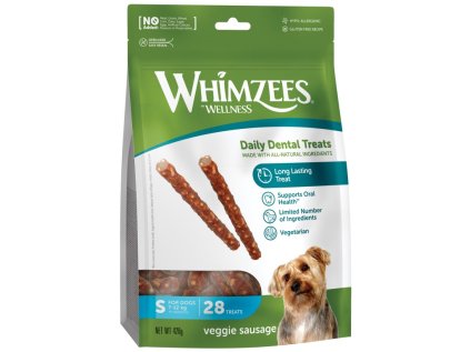 Whimzees veggie párek S 420 g