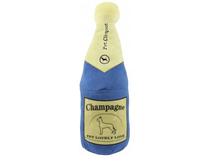 Huhubamboo hračka plyšové šampaňské, L modré