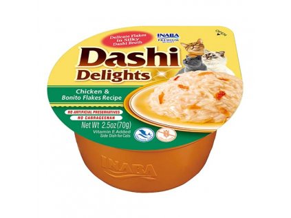 Dashi Delights vanička kuře a vločky z tuňáka 70 g