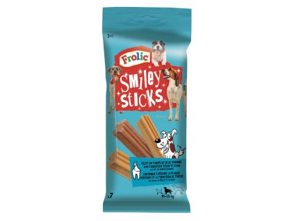 FROLIC pochoutky Smiley Sticks 175 g (expirace: 16.7.2024)