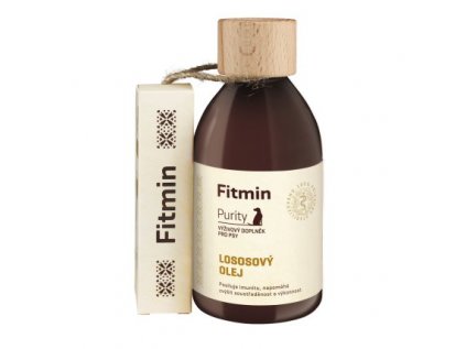 Fitmin dog Purity Lososový olej - 300 ml (expirace: 24.7.2024)