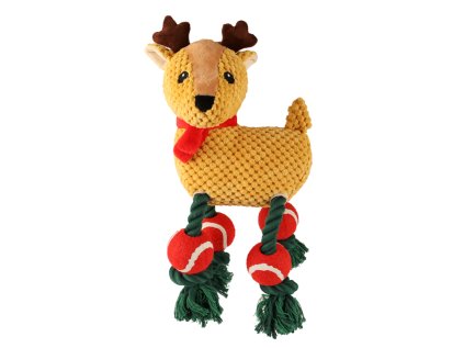 Huhubamboo plyšový sob s tenisákem