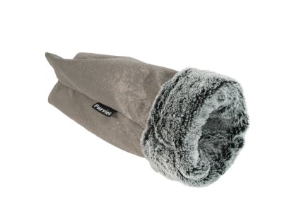 Furries pelíšek nora pro hlodavce šedá