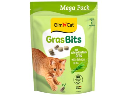 GimCat GrasBits tablety s kočičí trávou 425 g