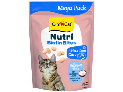 GimCat Nutri Biotin Bites tablety s mascarpone 425 g