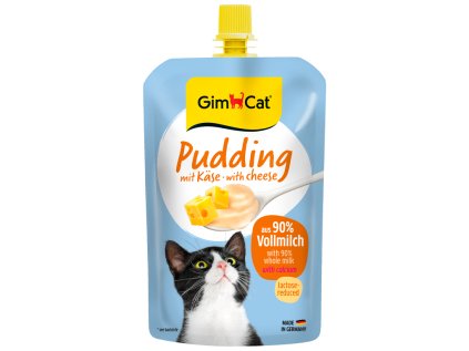 GimCat pudink pro kočky se sýrem 100 g