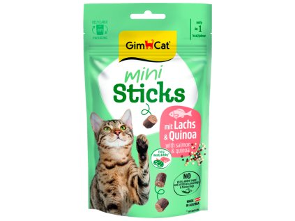 GimCat Mini Sticks losos & quinoa 50 g
