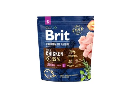 Brit Premium by Nature Junior S 1 kg EXPIRACE duben (29.4.2026)