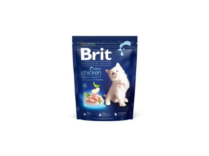 Brit Premium by Nature Cat Kitten Chicken 300 g EXPIRACE duben (16.4.2026)