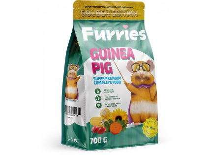 Furries extrudované granule morče 700 g EXPIRACE květen (30.5.2026)