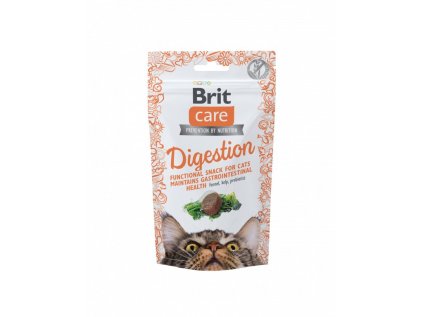 Brit Care Cat Snack Digestion 50 g EXPIRACE květen (7.5.2026)