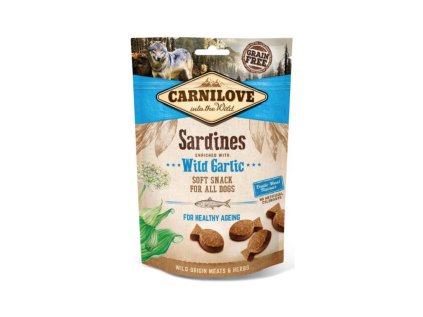 Carnilove Dog Sardines with Garlic 200 g EXPIRACE květen (4.5.2026)