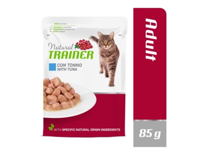 Kapsička Natural Trainer Cat Adult tuňák 85 g EXPIRACE květen (1.5.2026)