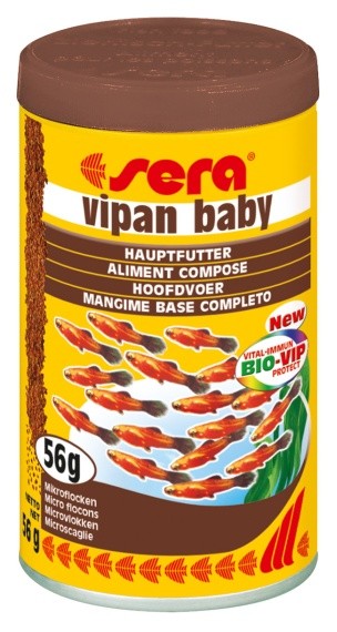 Sera růstové krmivo pro malé ryby Vipan Baby 100 ml NATURE