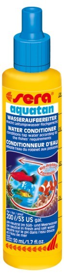 Sera stabilizátor vodovodní vody na akvarijní, Aquatan 50 ml