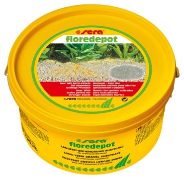 Sera výživný substrát pro rostliny při zakládání akvária Floredepot 2,4 kg