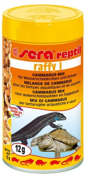 Sera přírodní potrava pro masožravé plazy a obojživelníky Raffy I 100 ml NATURE