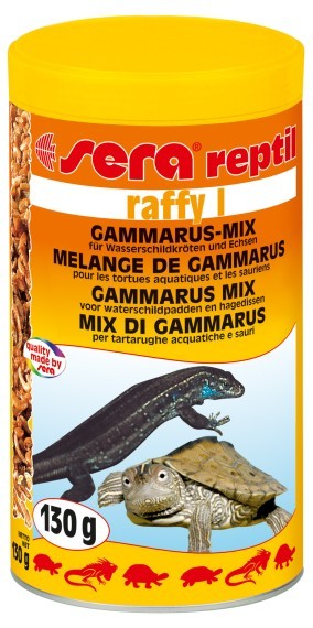 Sera přírodní potrava pro masožravé plazy a obojživelníky Raffy I 1 l NATURE