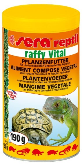 Sera krmivo pro býložravé plazy Raffy Vital 1000 ml NATURE