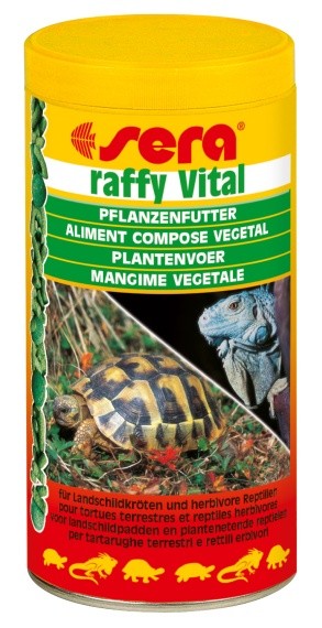 Sera krmivo pro býložravé plazy Raffy Vital 250 ml NATURE
