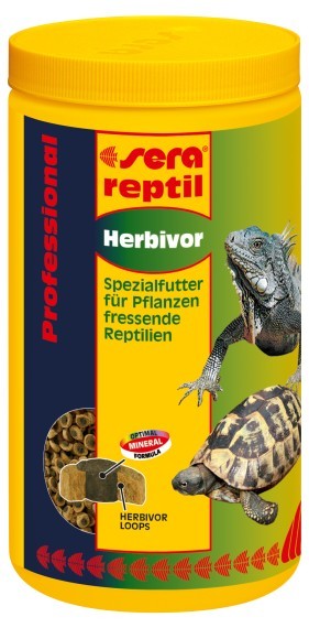 Sera doplňkové krmivo pro býložravé plazy Reptil Professional Herbivor 1000 ml