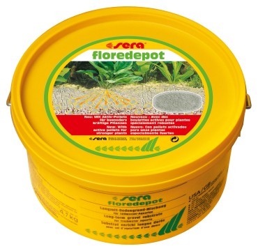 Sera výživný substrát pro rostliny při zakládání akvária Florefepot 4,7 kg