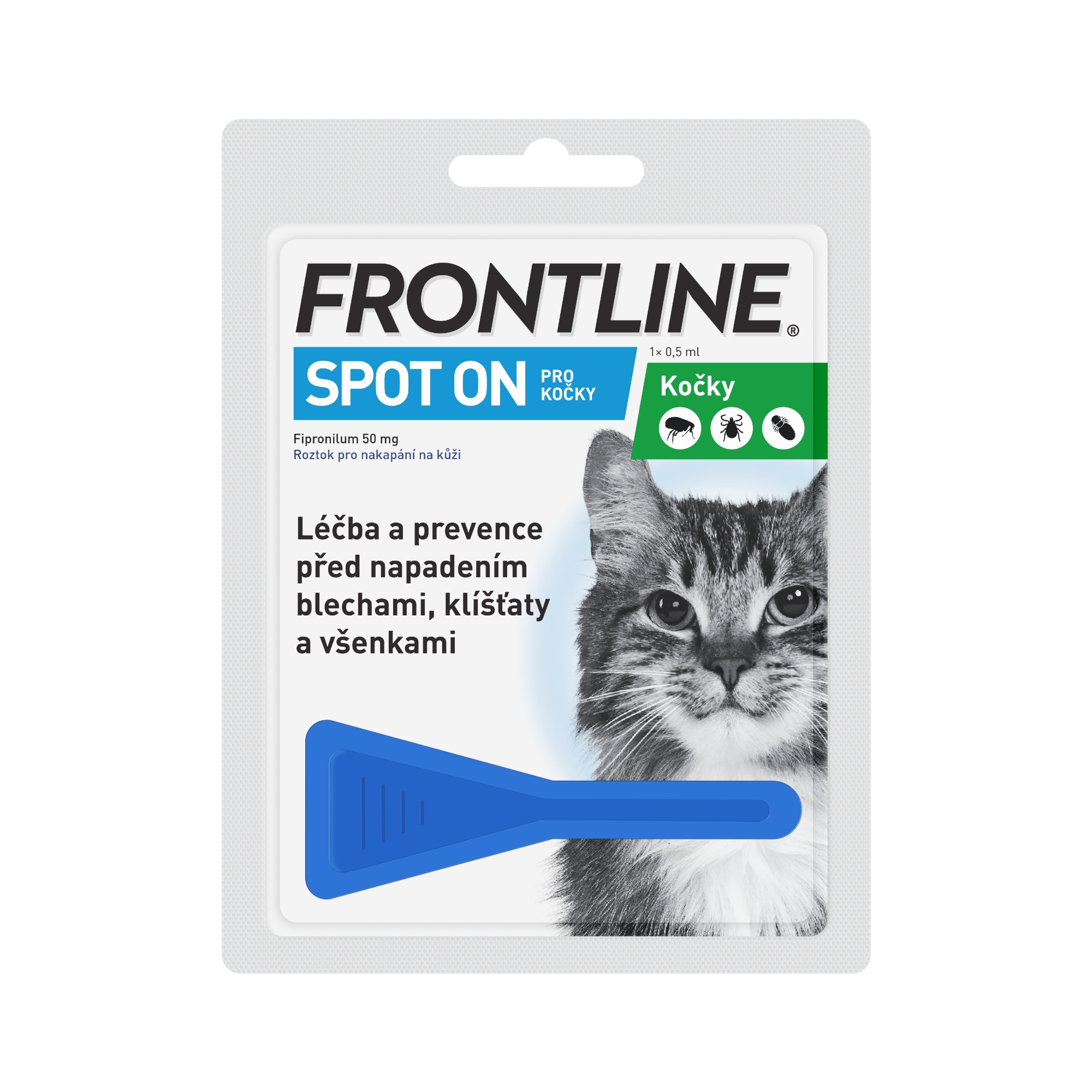 Levně Frontline Spot-On Cat 1 x 0,5 ml