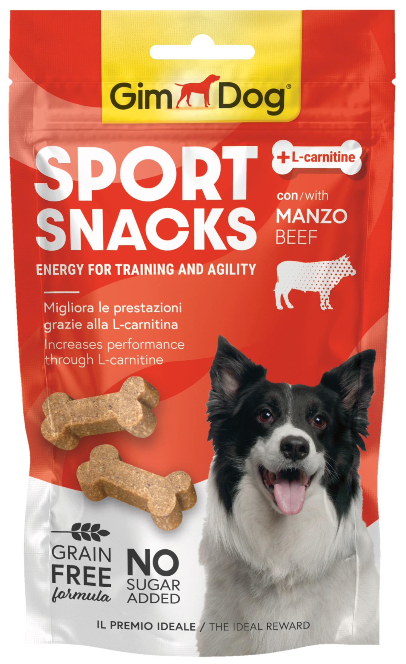 GimDog Gimborn SportSnacks Mini hovězí 60 g